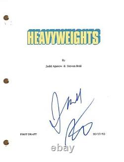 Judd Apatow HEAVYWEIGHTS Signed Autograph Movie Script Full Screenplay COA