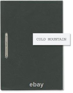 Jude Law Nicole Kidman COLD MOUNTAIN Original screenplay for the 2003 #170167