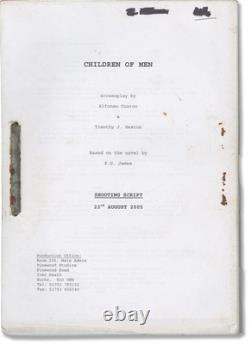 Julianne Moore Michael Caine CHILDREN OF MEN Original screenplay for #165382