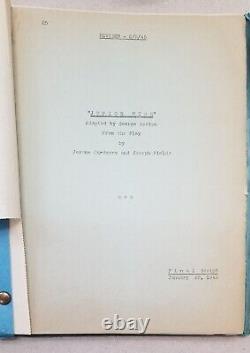 Junior Miss Original movie script with 14 photos 1945