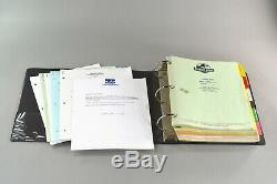 Jurassic Park Original 1993 Film Production Book Binder Notebook & Related Files