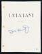 Justin Hurwitz Autograph Signed La La Land Full Movie Script Beckett Bas (a)