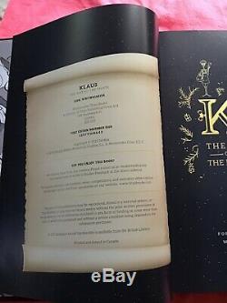 KLAUS THE ART OF THE MOVIE PROMOTIONAL HARD COVER BOOK Written By Ramin Zahed