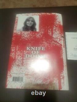 KNIFE OF DOOM GALE WEATHERS BOOK SCREAM 4 Movie Screen Used Prop COA COURTENEY