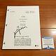 Kurt Russell Signed The Thing Full 134 Page Movie Script With Becket Bas Coa