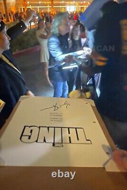 KURT RUSSELL Signed THE THING Full Movie Script + EXACT PROOF photo autograph