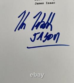 Kane Hodder Signed Jason X Complete Movie Script Autograph Friday The 13 JSA COA
