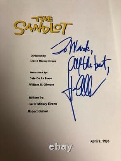 Karen Allen Signed Autographed The Sandlot Full Movie Script Rare