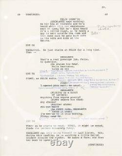 Karen Young Burt Reynolds HEAT Original screenplay for the 1986 film #160023