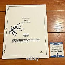 Kathleen Kennedy Signed Back To The Future Full Movie Script Beckett Bas Coa