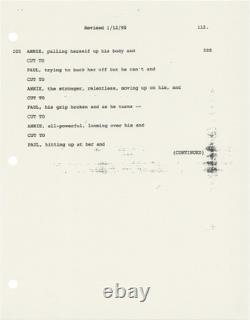 Kathy Bates James Caan MISERY Original screenplay for the 1990 film 1989 #164204