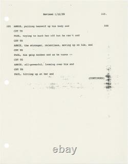 Kathy Bates James Caan MISERY Original screenplay for the 1990 film 1989 #164204