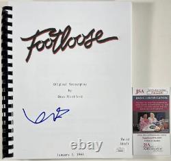 Kevin Bacon Signed Footloose Complete Movie Script Autograph Ren JSA COA