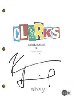 Kevin Smith CLERKS Signed Autographed Movie Script Full Screenplay Beckett COA