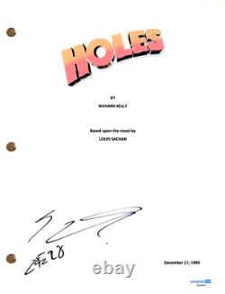 Khleo Thomas Holes Signed Autograph Movie Script Full Screenplay'Zero' ACOA