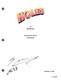 Khleo Thomas Holes Signed Autograph Movie Script Full Screenplay'zero' Acoa
