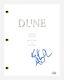 Kyle Maclachlan Signed Autograph Dune Movie Script Screenplay Acoa Coa