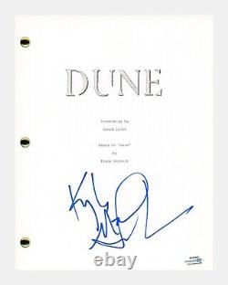 Kyle MacLachlan Signed Autograph DUNE Movie Script Screenplay ACOA COA