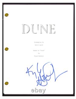 Kyle MacLachlan Signed Autographed DUNE Movie Script Screenplay COA