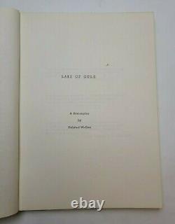 LAKE OF GOLD / Halsted Welles 1970's Unproduced Movie Script Screenplay