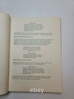 LAKE OF GOLD / Halsted Welles 1970's Unproduced Movie Script Screenplay