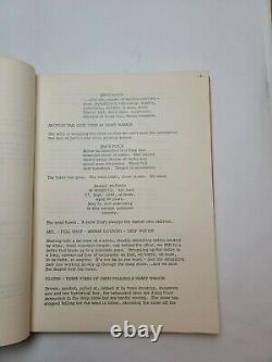 LAKE OF GOLD / Halsted Welles 1970's Unproduced Movie Script Screenplay