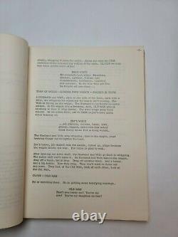 LAKE OF GOLD / Halsted Welles 1970's Unproduced Movie Script Screenplay