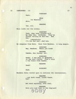 LAST DETAIL, THE (1973) Shooting script by Robert Towne for Hal Ashby road film