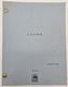 Laura / Hugh Wheeler 1980 Unproduced Screenplay Movie Script, Otto Preminger