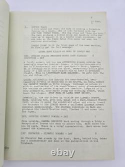 LAURA / Hugh Wheeler 1980 Unproduced Screenplay Movie Script, Otto Preminger