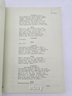 LAURA / Hugh Wheeler 1980 Unproduced Screenplay Movie Script, Otto Preminger