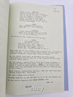 LAURA / Hugh Wheeler 1980 Unproduced Screenplay Movie Script, Otto Preminger
