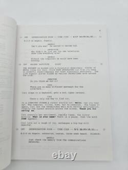 LAWNMOWER MAN 2 BEYOND CYBERSPACE / Farhad Mann 1994 Screenplay, cyberpunk film