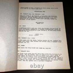 LEONARD VI (1987) Early Draft Script Worst Movie Classic Cult Comedy COA