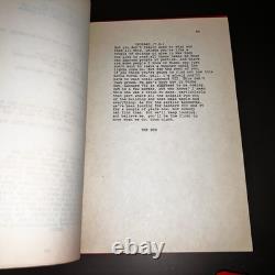 LEONARD VI (1987) Early Draft Script Worst Movie Classic Cult Comedy COA