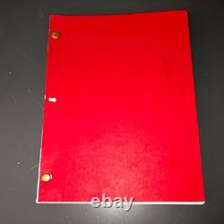 LEONARD VI (1987) Early Draft Script Worst Movie Classic Cult Comedy COA