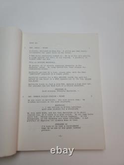 LIBERTY / 1985 TV Movie Script, Statue of Liberty concept creation drama