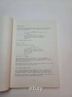 LIBERTY / 1985 TV Movie Script, Statue of Liberty concept creation drama
