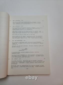 LIBERTY / 1985 TV Movie Script, Statue of Liberty concept creation drama
