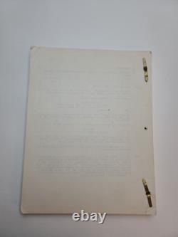 LIBERTY / 1985 TV Movie Script, Statue of Liberty concept creation drama