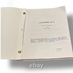 LIGHTNING JACK- Movie Script Paul Hogan Cuba Gooding Jr. Screenplay movie Prop