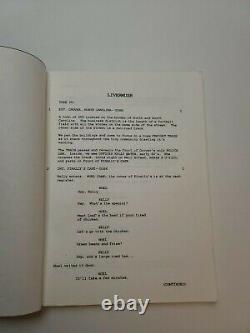 LIVERMUSH / Leon Rippy, 1990's Unproduced Screenplay, First Draft Movie Script