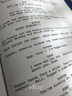LODT Movie Script- Signed by Stacy Peralta, Skip Engblom & Others DogTown Z-Boys