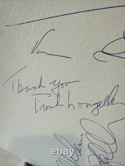 LOLITA MOVIE Original Screenplay Cast Signed Auto Jeremy Irons MELANIE GRIFFITH