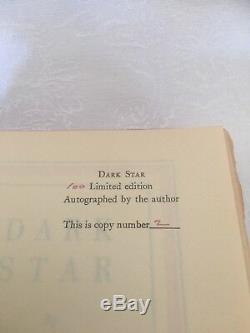 LORNA MOON (d. 1929) SIGNED DARK STAR 1st EDITION, LIMITED EDITION BOOK