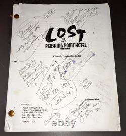 LOST IN THE PERSHING POINT HOTEL (2000) Original Movie Script Joe Pantoliano COA