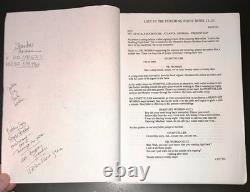 LOST IN THE PERSHING POINT HOTEL (2000) Original Movie Script Joe Pantoliano COA