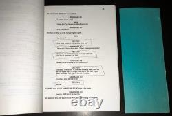 LOST IN THE PERSHING POINT HOTEL (2000) Original Movie Script Joe Pantoliano COA