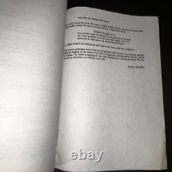 LOST IN THE PERSHING POINT HOTEL (2000) Original Movie Script Joe Pantoliano COA