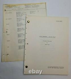 LOUIS ARMSTRONG CHICAGO STYLE / 1975 TV Movie Script, jazz great Biography film